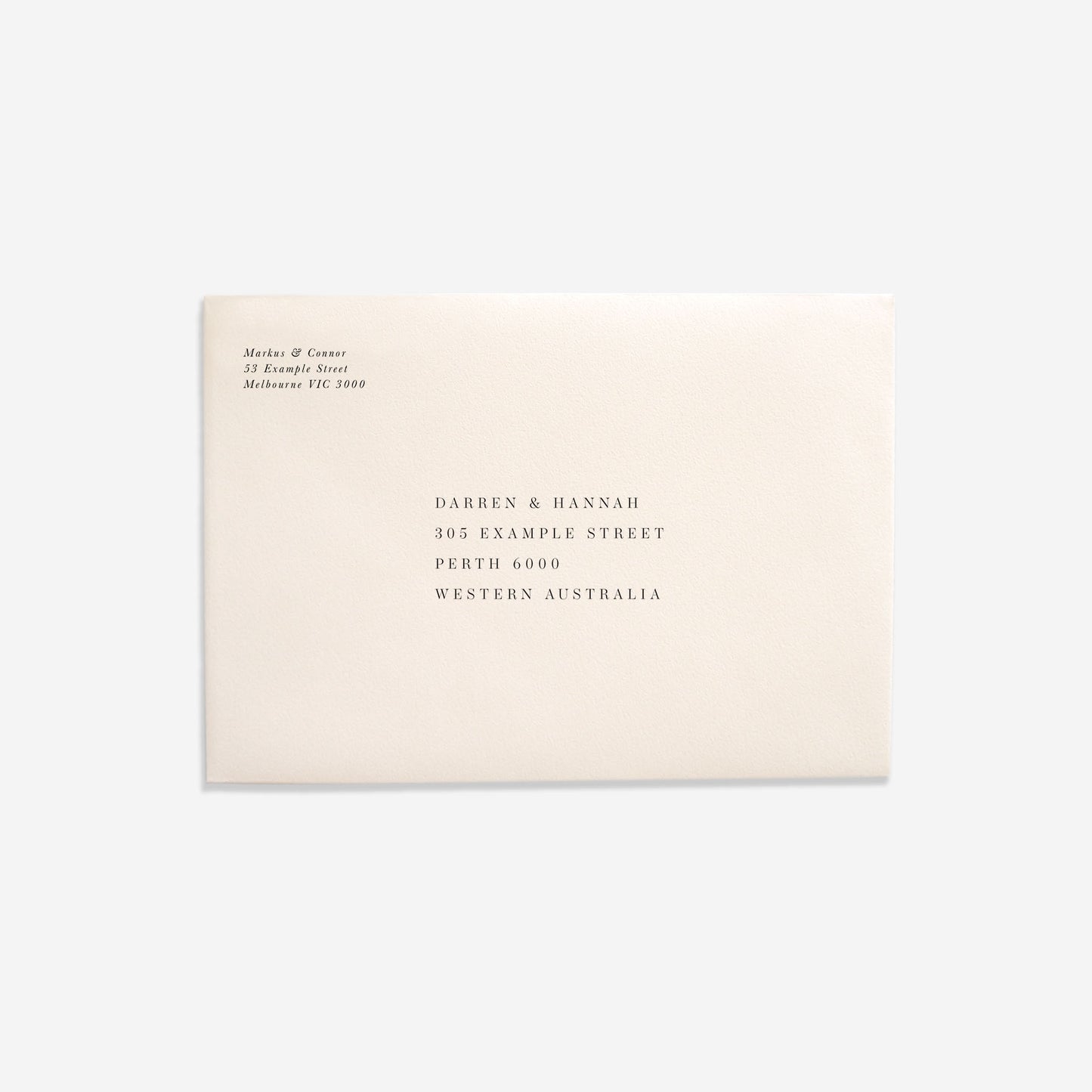 Invitation Add-on: Envelope Address Printing