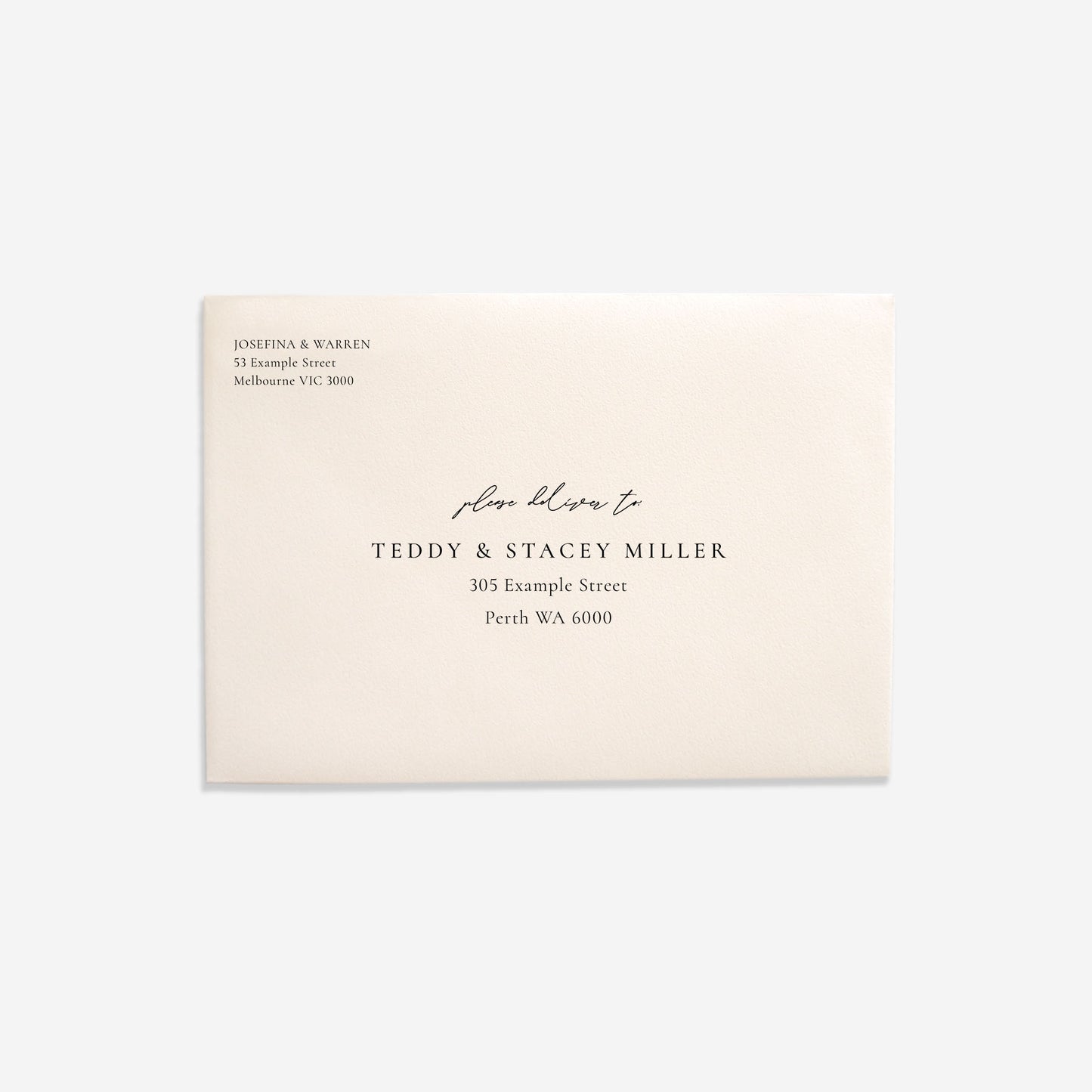 Invitation Add-on: Envelope Address Printing