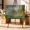 Parc Monceau Wedding Welcome Sign Template