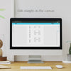 Brooklyn 3-Table Long Tables Wedding Seating Chart Template (US)