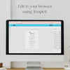 Brighton Menu Template (US)
