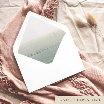 Bayside Printable Envelope Liners