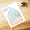 Beach Printable Envelope Liners (US)