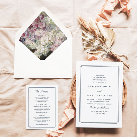 Blumen Printable Envelope Liners (US)