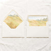 Golden Pastures Printable Envelope Liners (US)