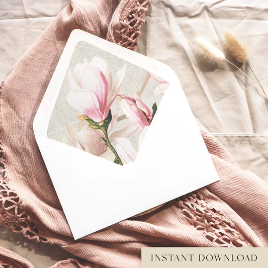 Magnolia Printable Envelope Liners (US)