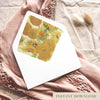 Sunflowers Printable Envelope Liners