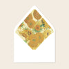Sunflowers Printable Envelope Liners