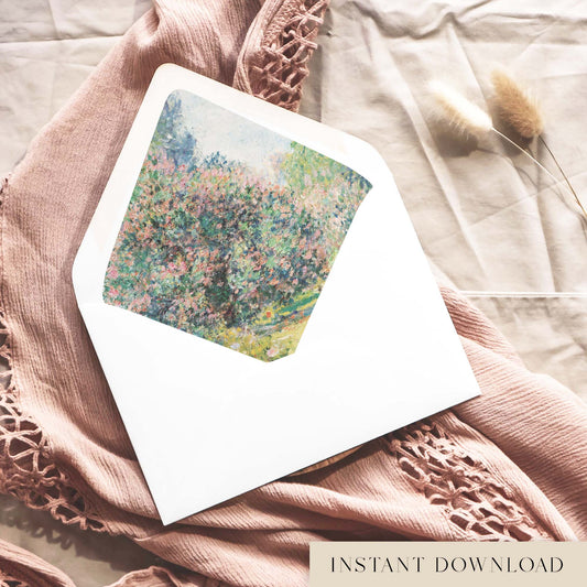 The Parc Monceau Printable Envelope Liners (US)