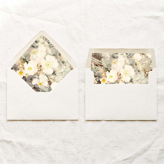 Wildrosen Printable Envelope Liners (US)