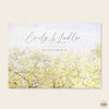 Spring Orchard Wedding Welcome Sign Template (US)
